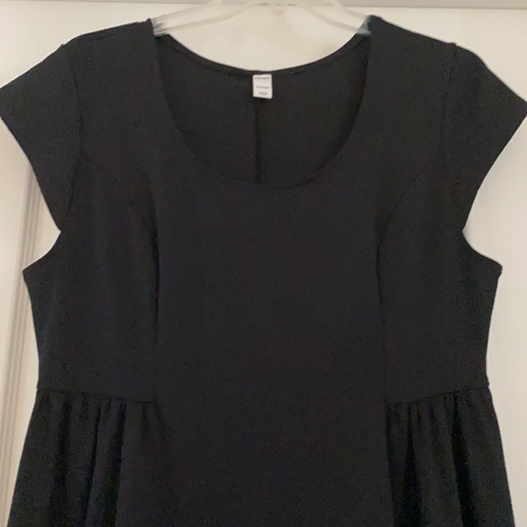 XL Cute Black Skater Style Dress - Picture 2 of 5